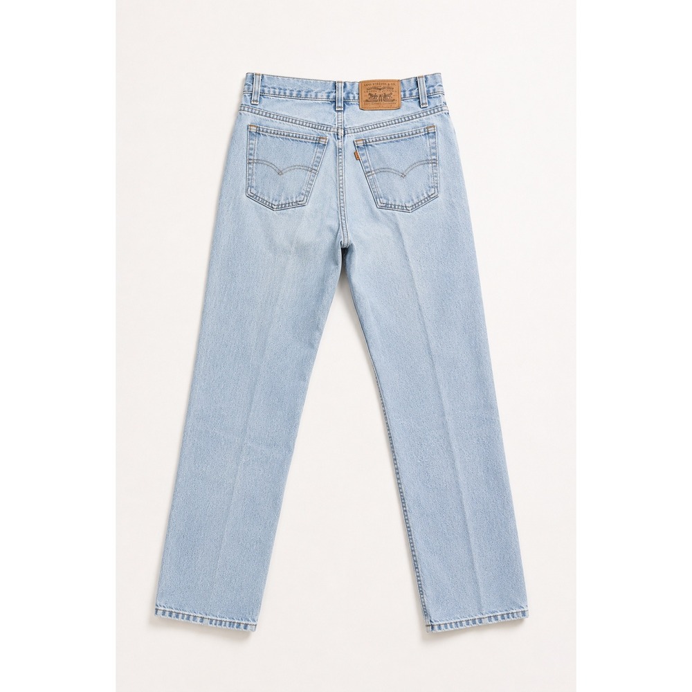 Levi's 505 Regular Fit Jeans Made In Canada 33x32 Light Wash Denim